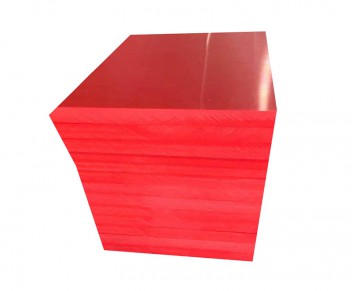 Лист из первичного uhmwpe pe 1000 красного цвета