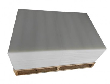 Лист UHMWPE морского класса, натурального цвета