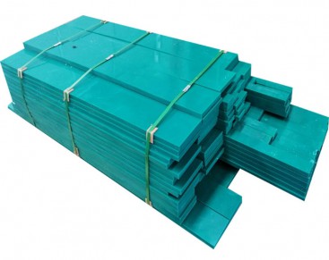 Темно-зеленые экструзионные полосы из UHMWPE